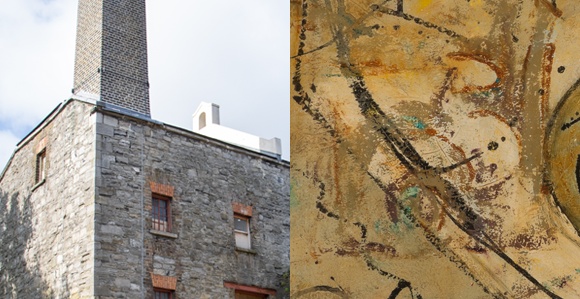 IMMA KM Image 1 mill photo with Fisherwoman Justine Murphy