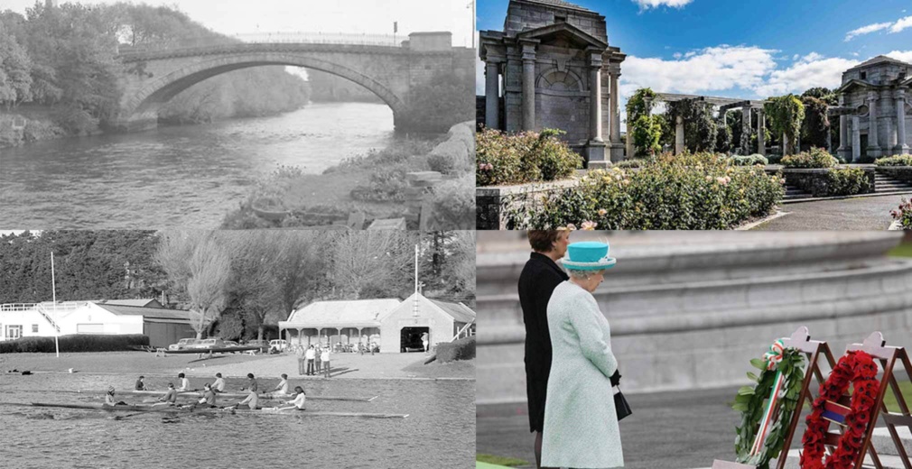 The Irish National War Memorial Gardens Islandbridge collage