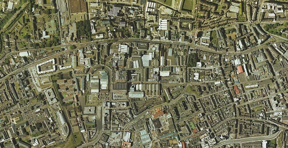 Aerial View of The Liberties