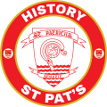 HISTORY ST PATS logo dermotlooney