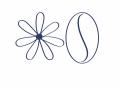 Logo with white Marta Flowerbean