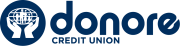 Donore CU Logo Horizontal Blue