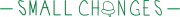 Smallchanges logoextendedgreen niamh maher