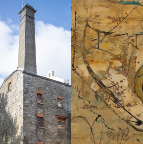 IMMA KM Image 1 mill photo with Fisherwoman Justine Murphy