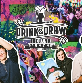 Drink and Draw Banner NEW Sinead O Quigley