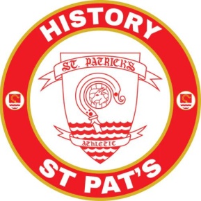 HISTORY ST PATS logo 2 dermotlooney