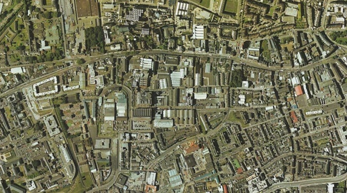 Aerial View of The Liberties