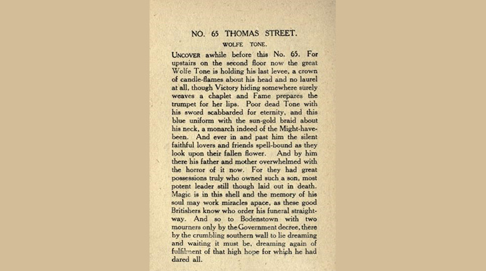 Wolfe tone glamour of dublin