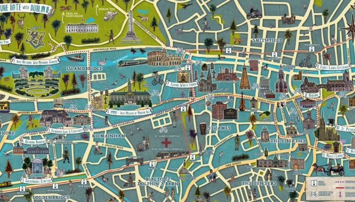 DUBLIN 8 CULTURE MAP