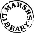 Marshs Library Logo